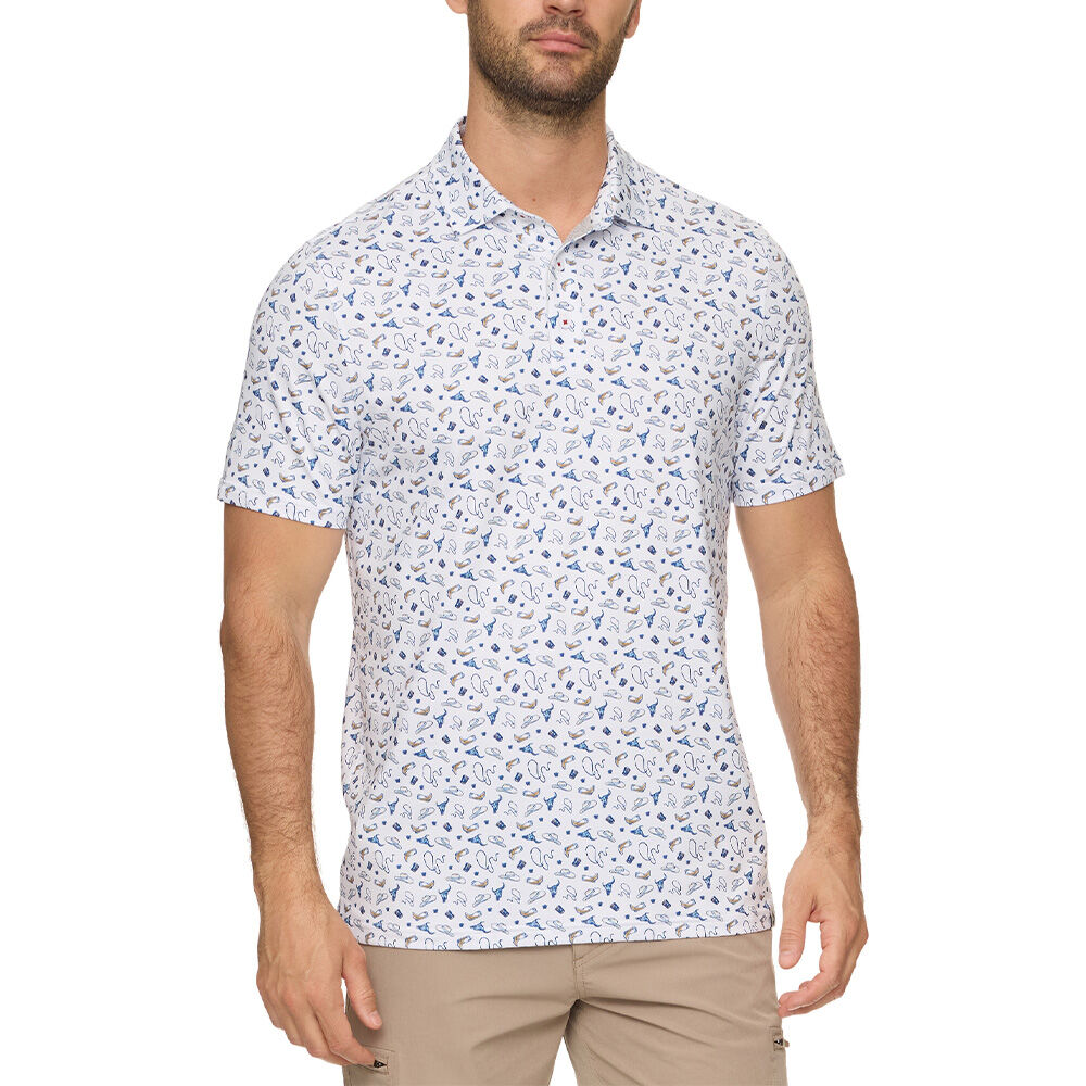 image of Men's Darren Short Sleeve Polo Shirt