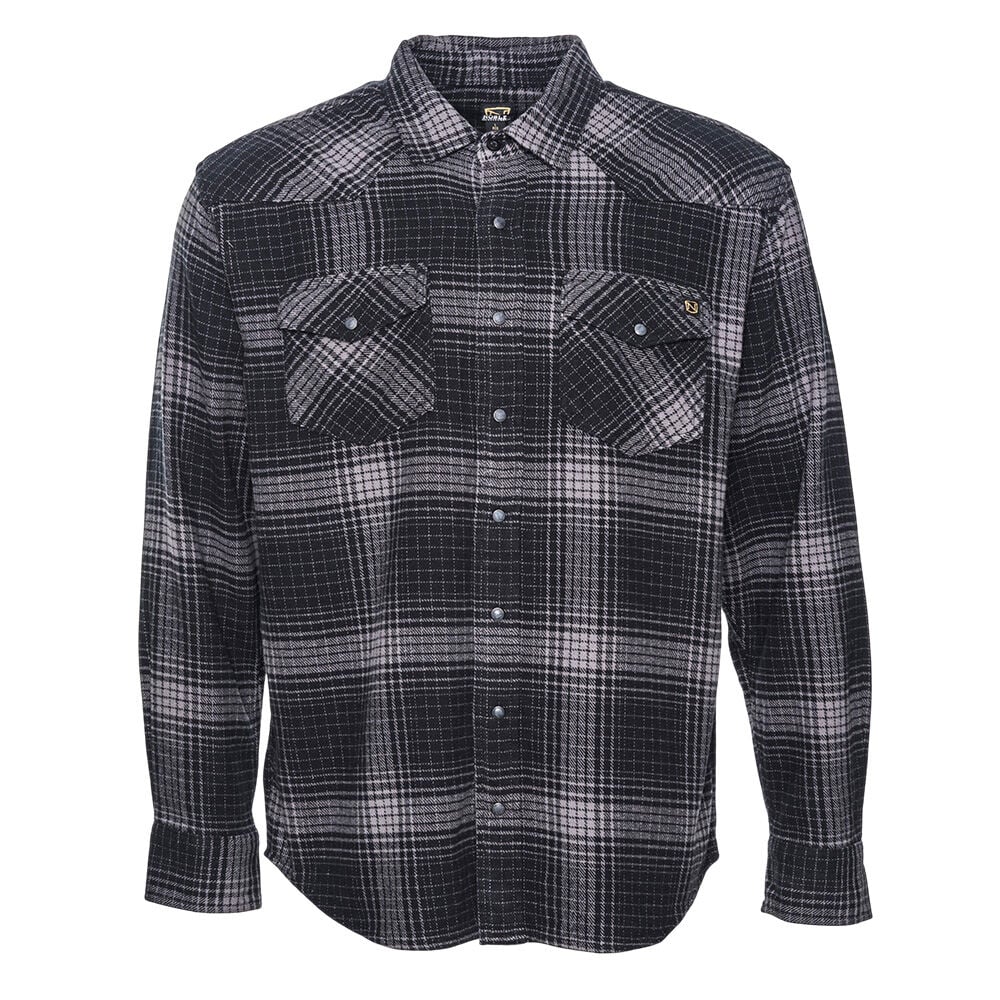 image of Men's Brawny Snap Front Flannel Shirt