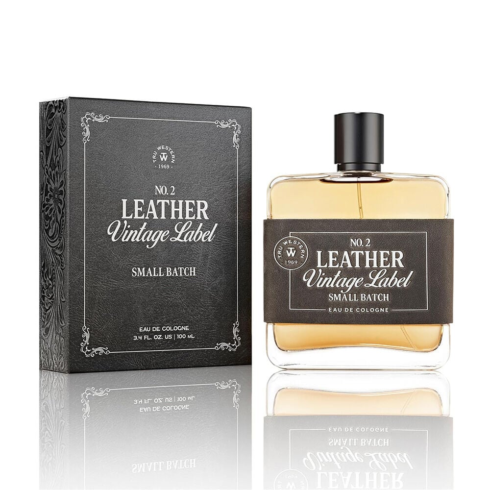 image of Men's No. 2 Leather Vintage Label Small Batch Cologne