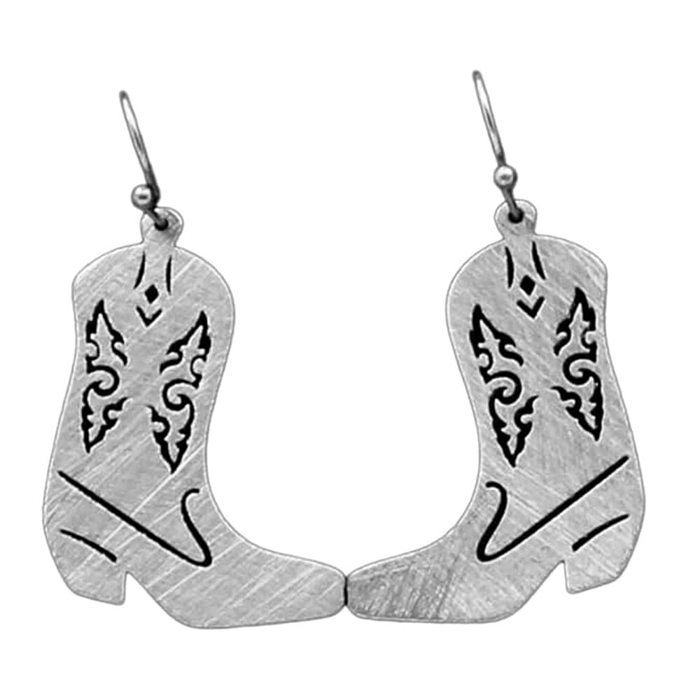 image of Women's Cowgirl Boot Earrings