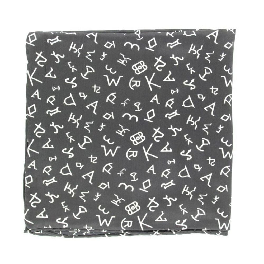 image of Men's Silk Brands Wild Rag, Black