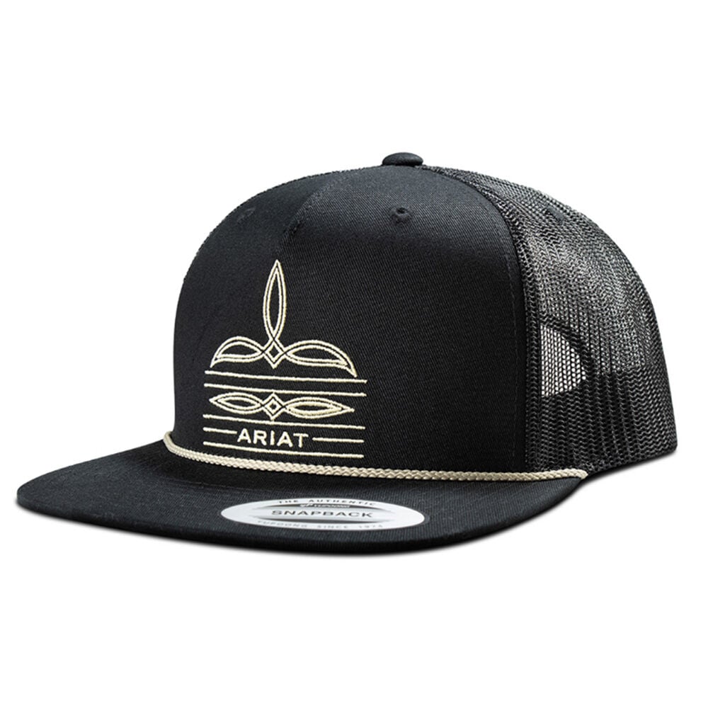 image of Men's Toe Boot Stitch Snapback Baseball Cap