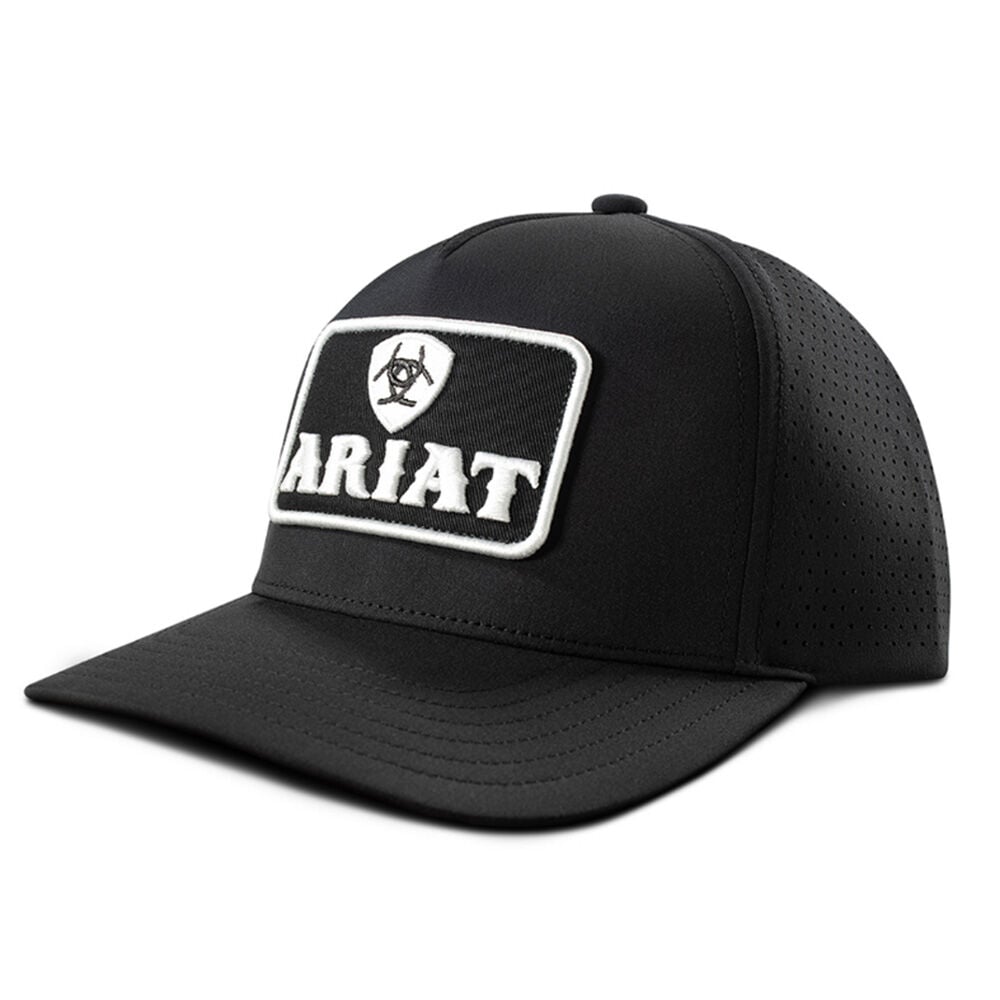 image of Men's Embroidered Logo Patch Snapback Baseball Cap