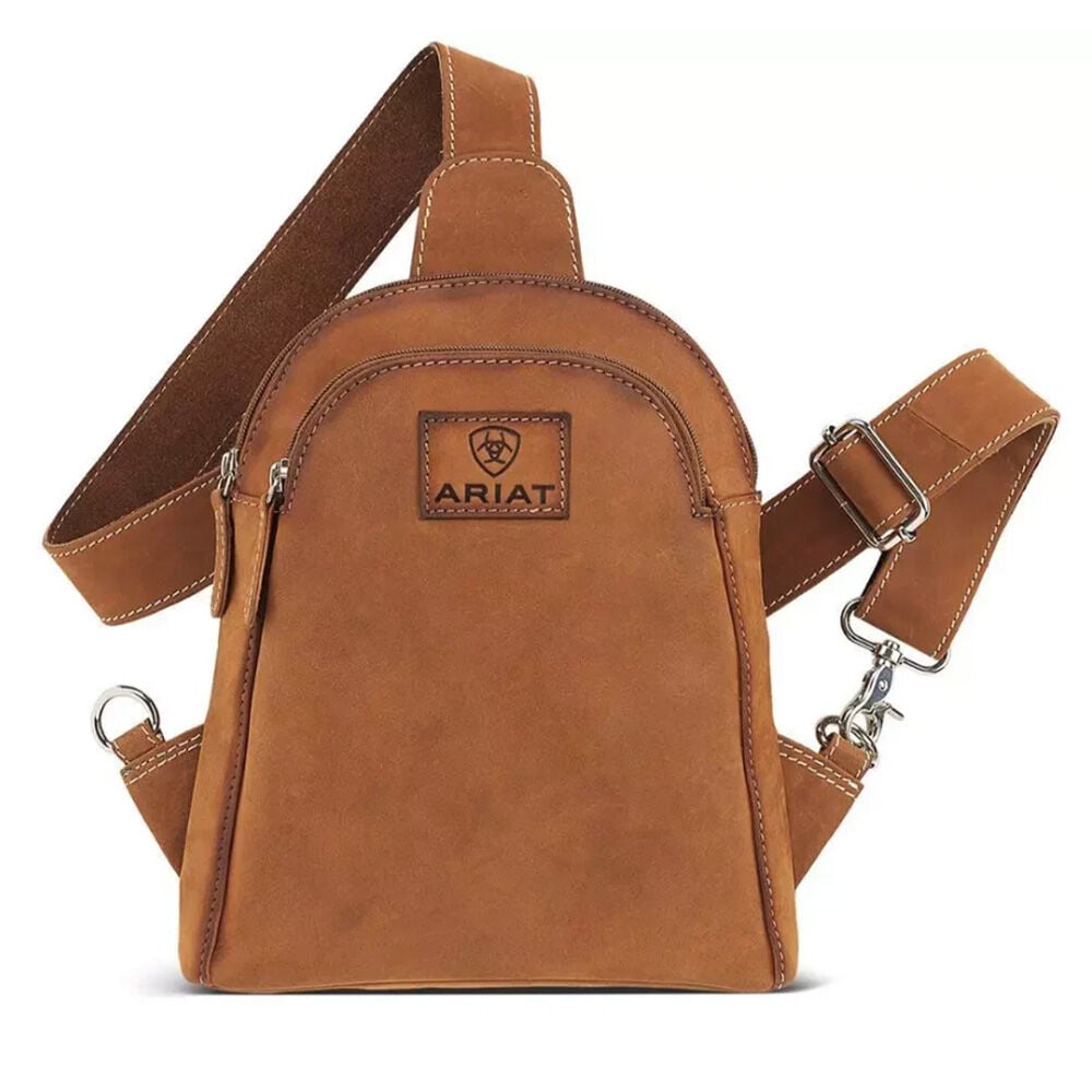 image of Women's Leather Gwen Sling Bag Brown