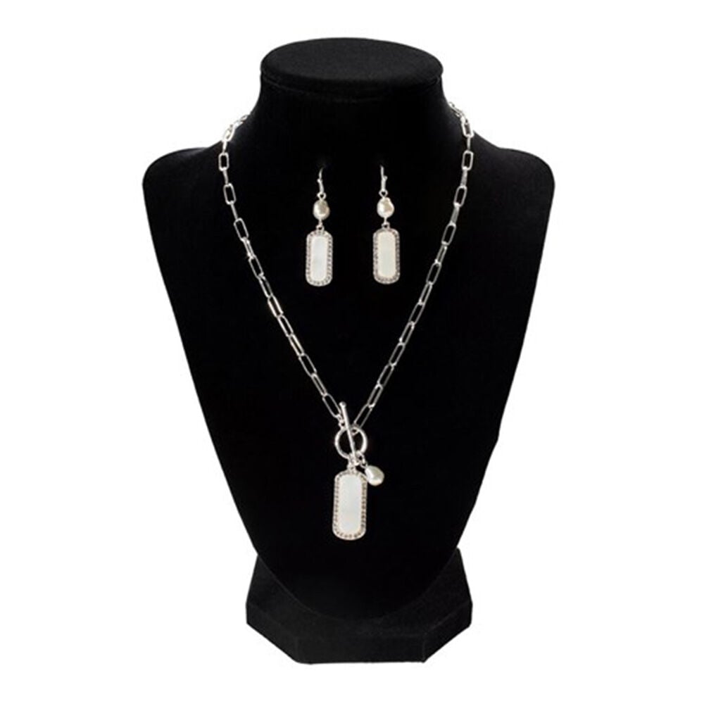 image of Women's Opal Stone Jewelry Set