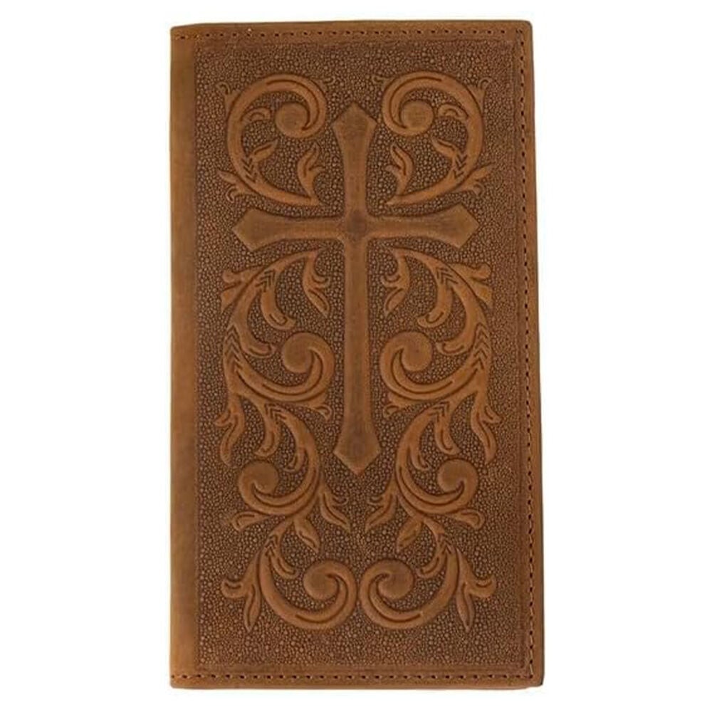 image of Men's Cross Embossed Rodeo Wallet