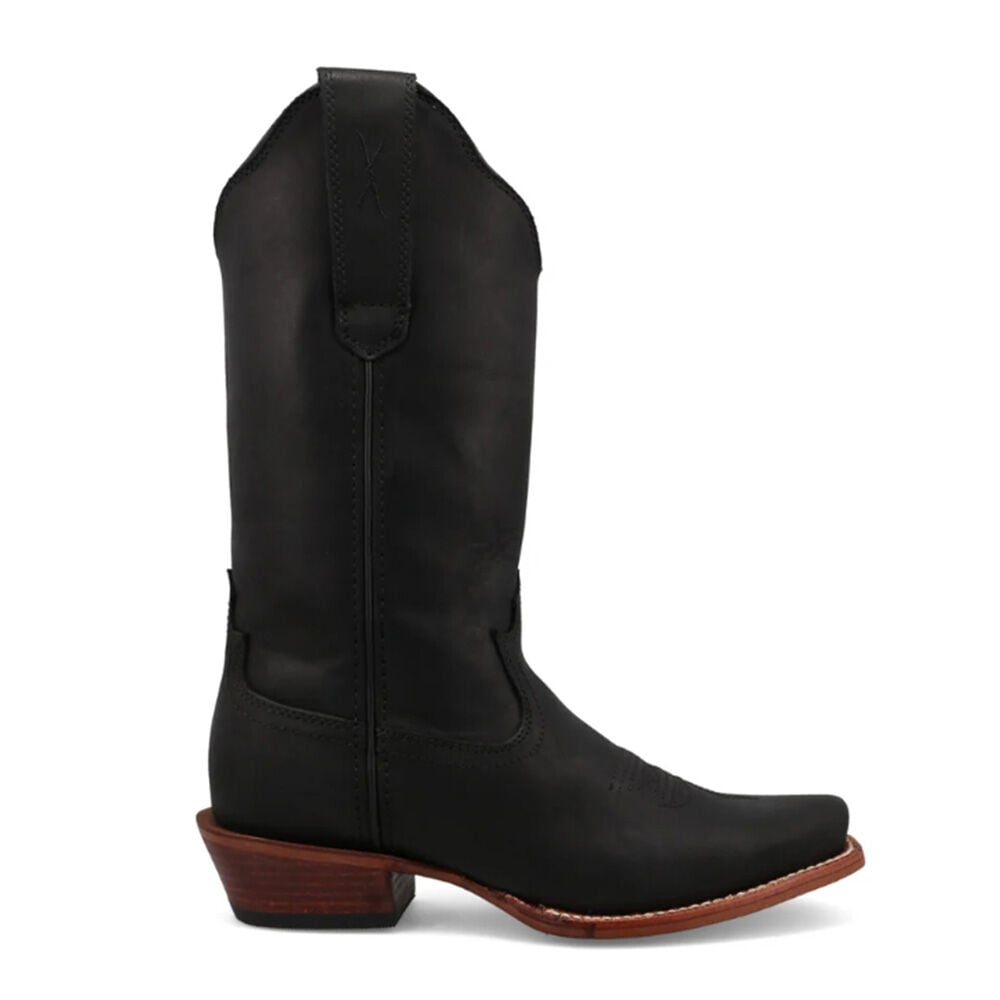 image of Women's 12 in Western Boot- Antique Black