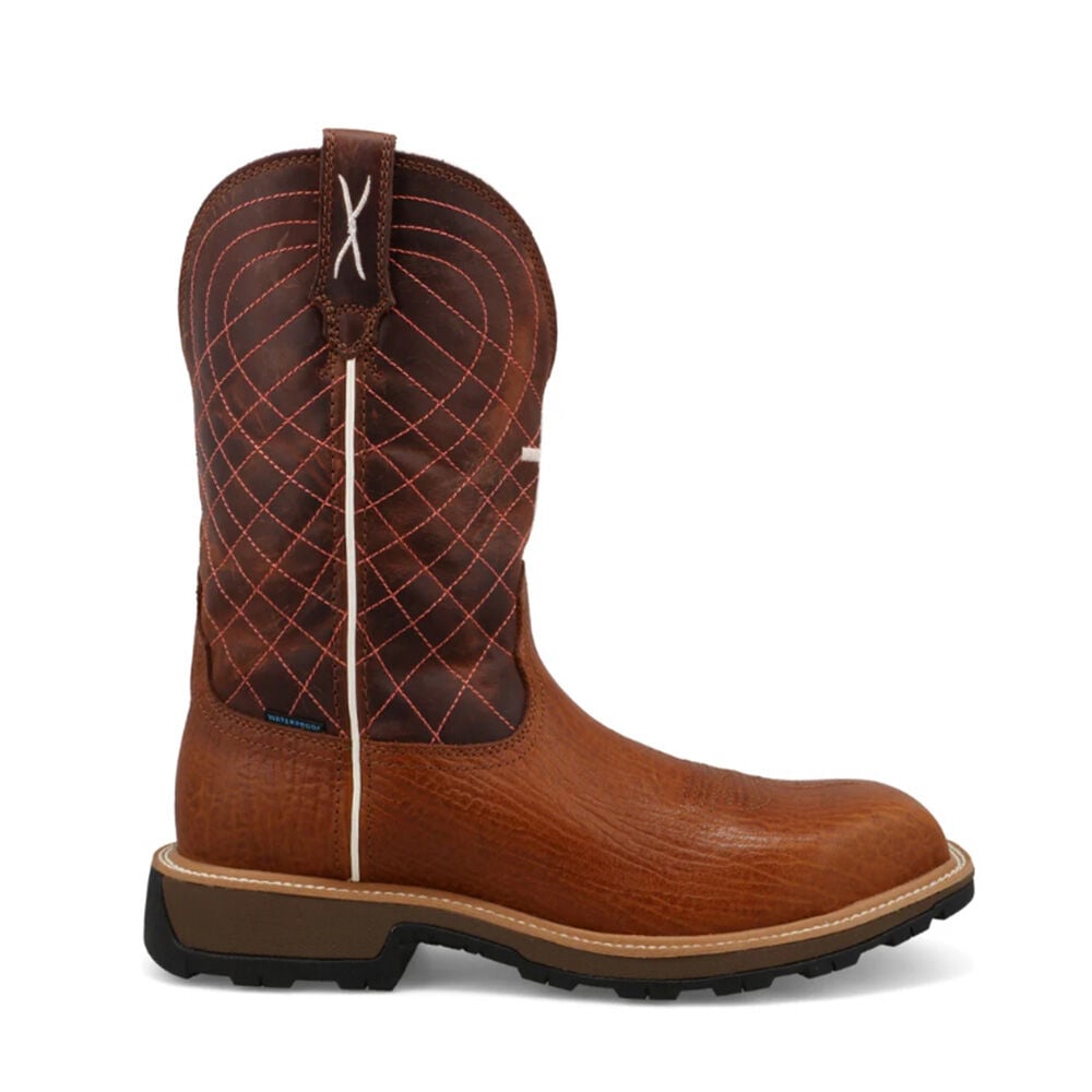 image of Men's 11 in Work Boot- UltraLite X, Umber and Baked Clay
