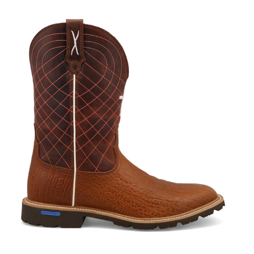 image of Men's 11 in Western Boot- Tech X, Umber and Baked Clay
