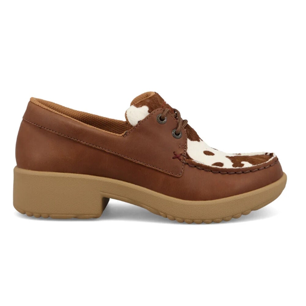 image of Women's Fashion Shoe- Cowhide Multi and Rustic Brown