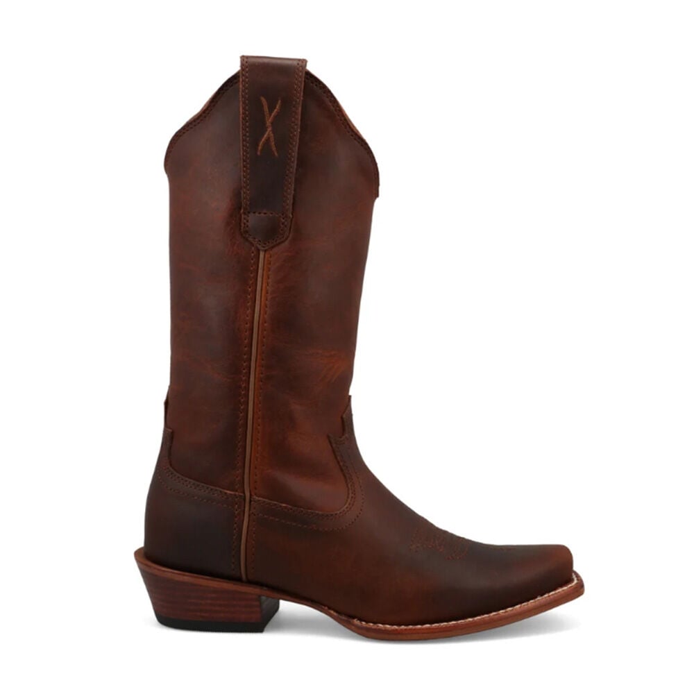 image of Women's 12 in Western Boot- Tech X, Rust Brown