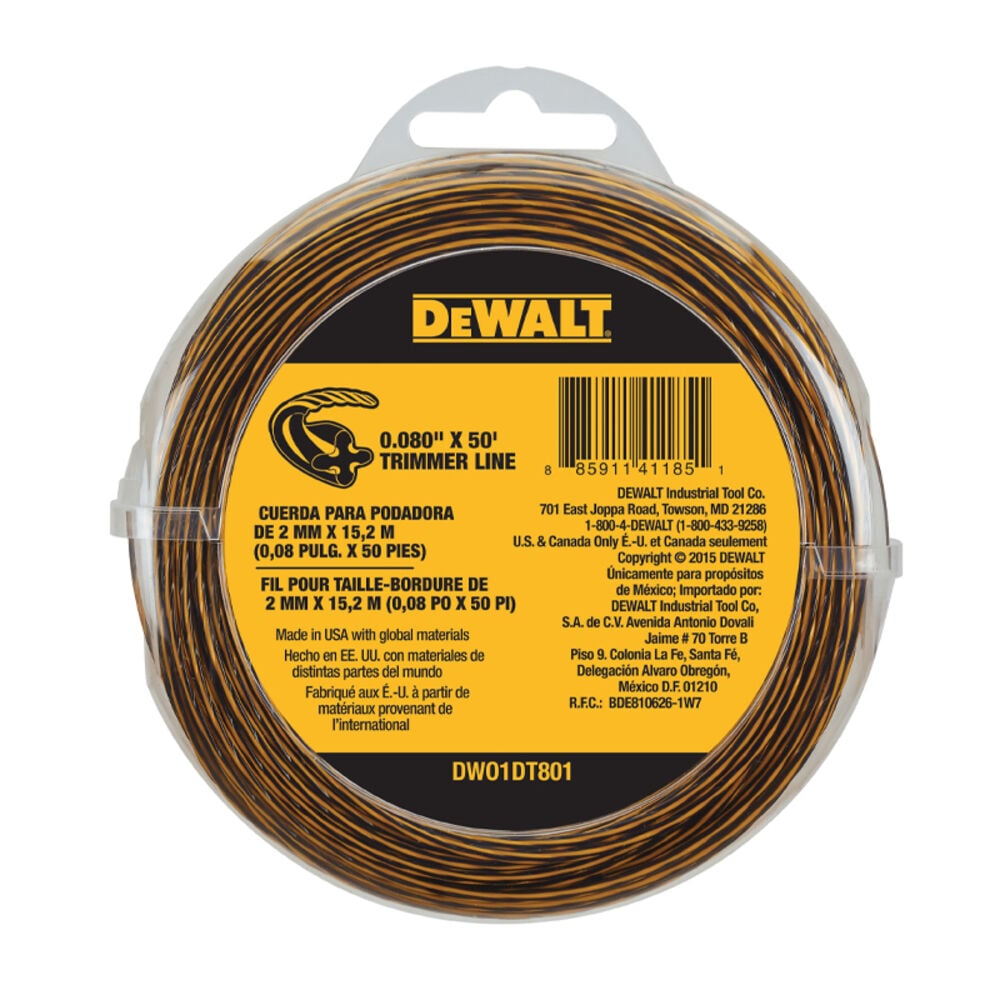 image of 0.080-In. x 50-Ft. Trimmer Line