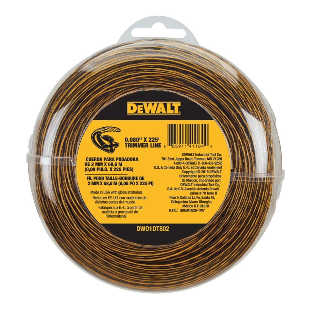 image of 0.080-In. x 225-Ft. Trimmer Line