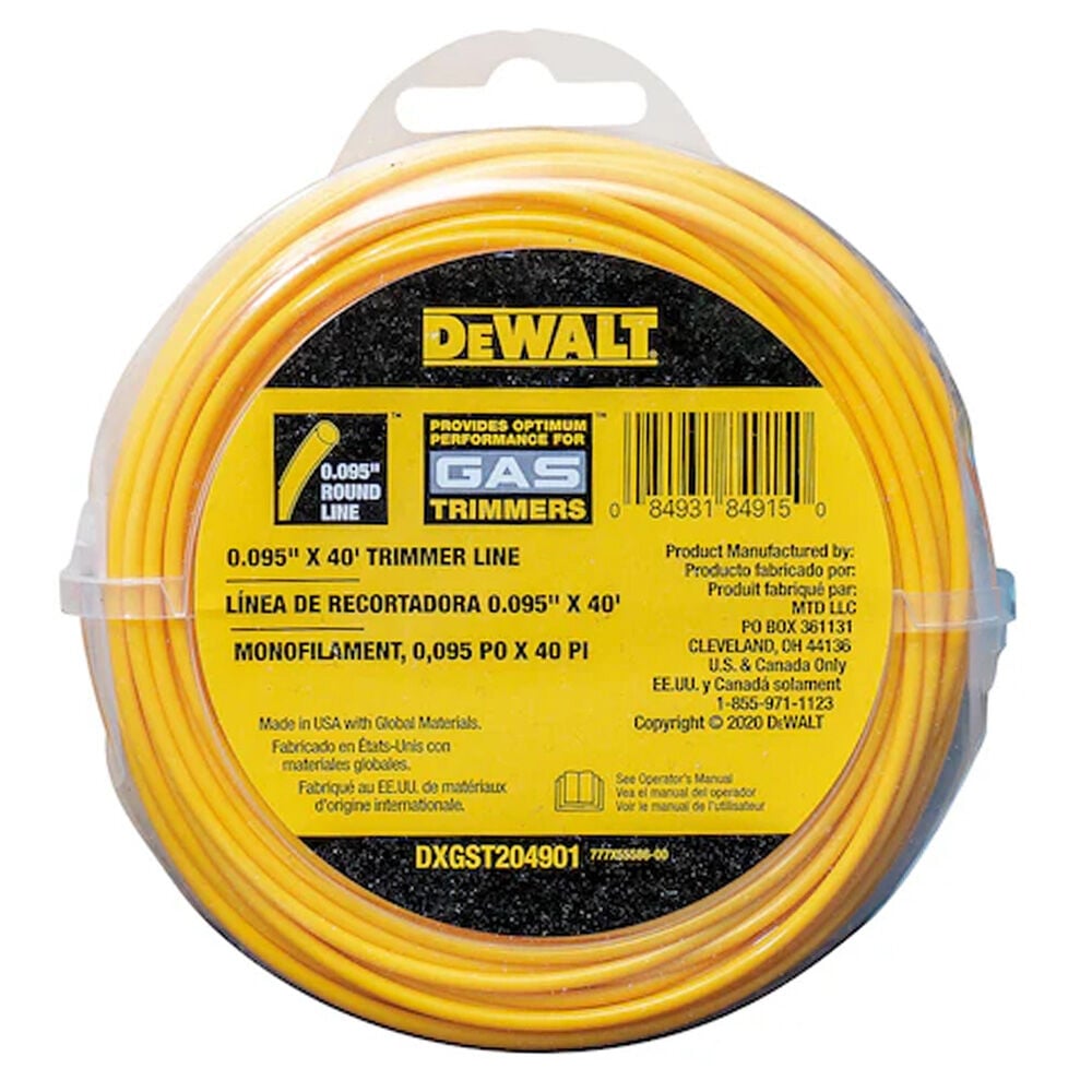image of 40 ft x 0.095 in Gas String Trimmer 