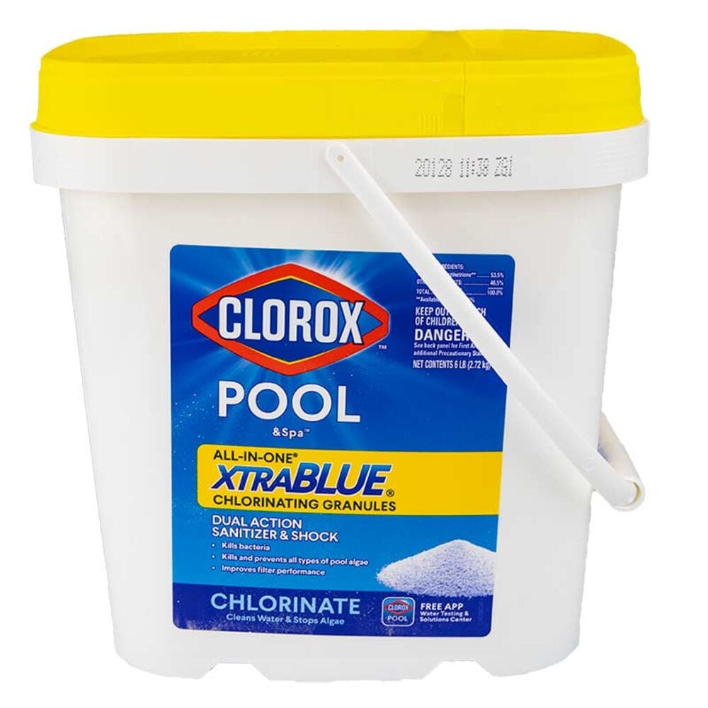 image of Xtra Blue All-In-One Chlorinating Granules, 6 lb