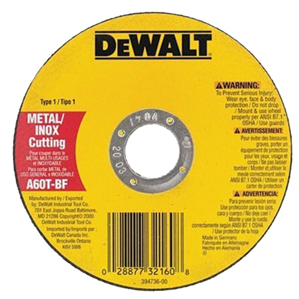 image of Cutoff Wheel, 5 in x 0.045 in x 7/8 in