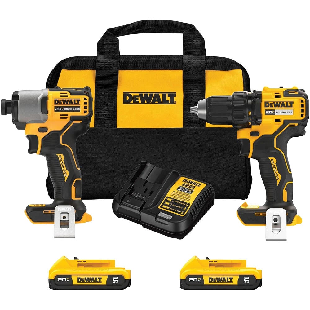 image of 20V MAX* Brushless Cordless Drill/Driver and Impact Driver Combo Kit