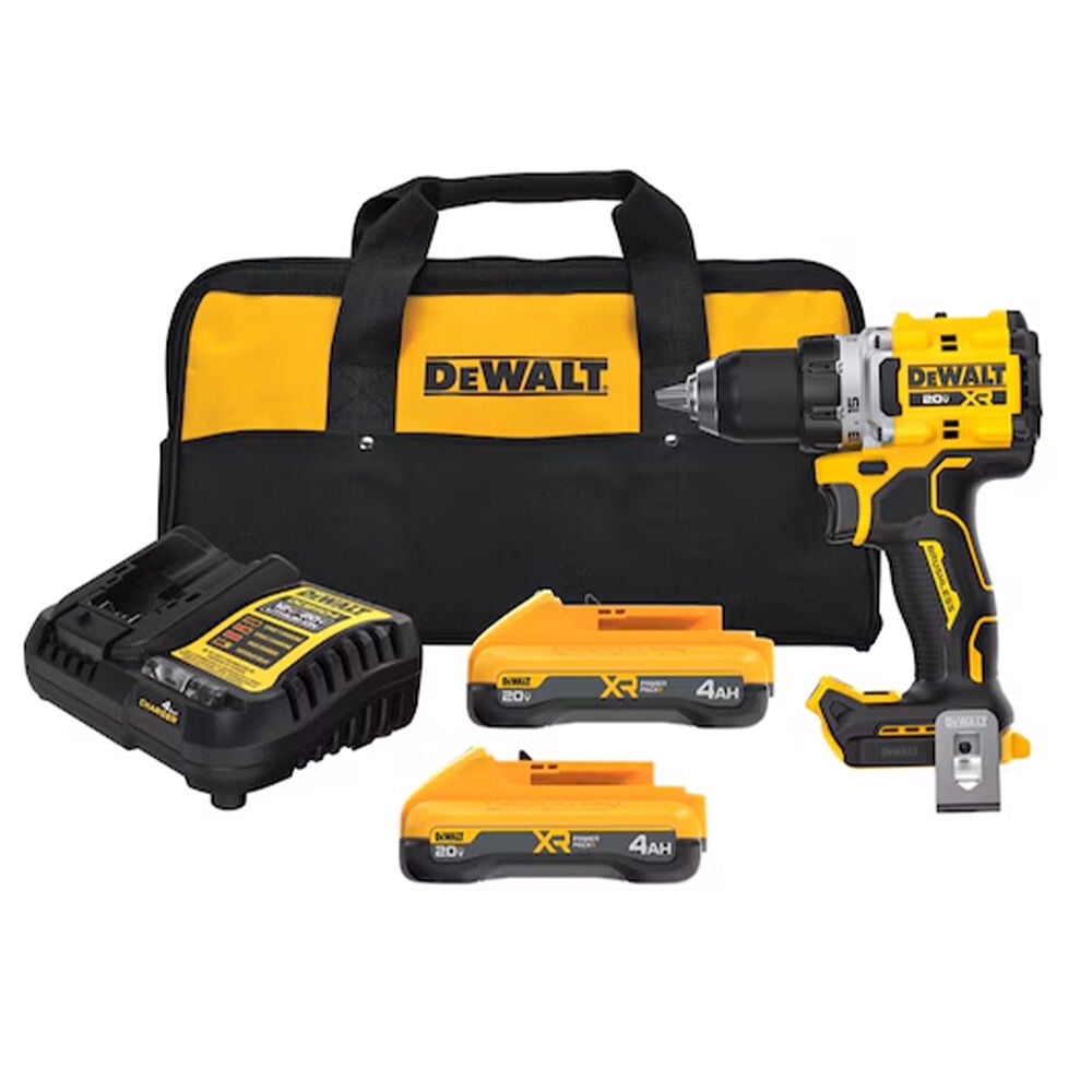 image of 20V MAX* XR Brushless Cordless 1/2 in Drill/Driver Kit With DEWALT POWERPACK Batteries