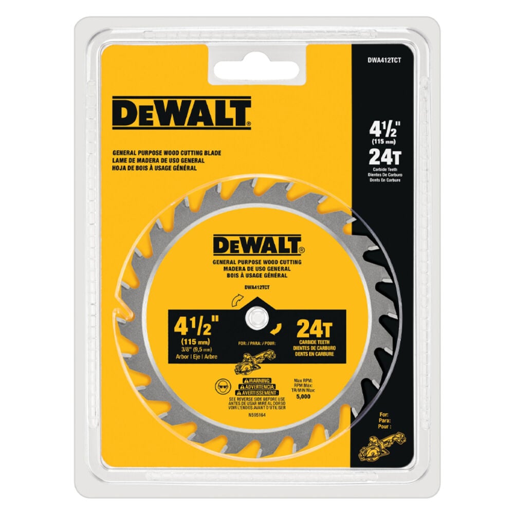 image of 4-1/2-inch 24T Circular Saw Blade