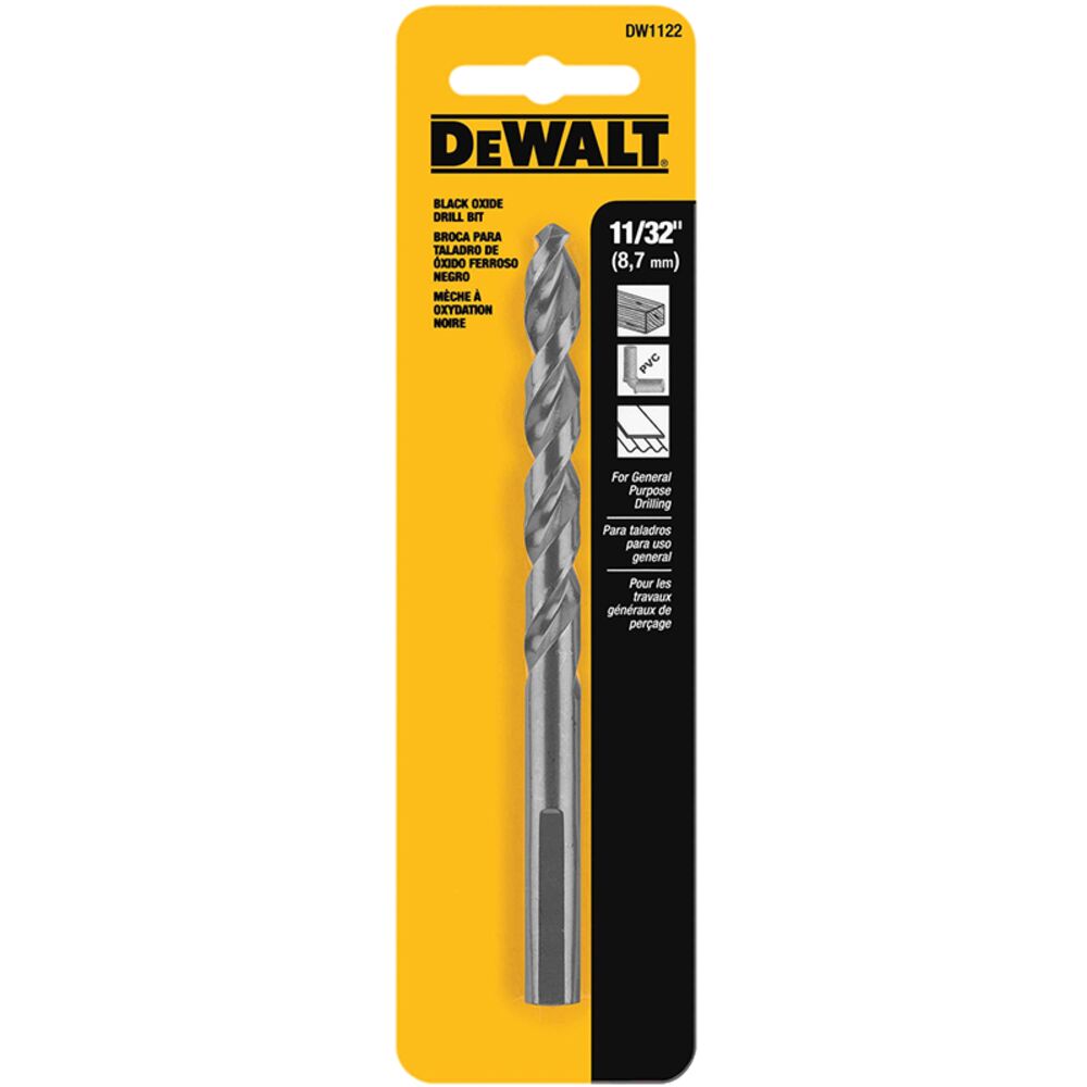 image of Black Oxide Drill Bit, 11/32 in