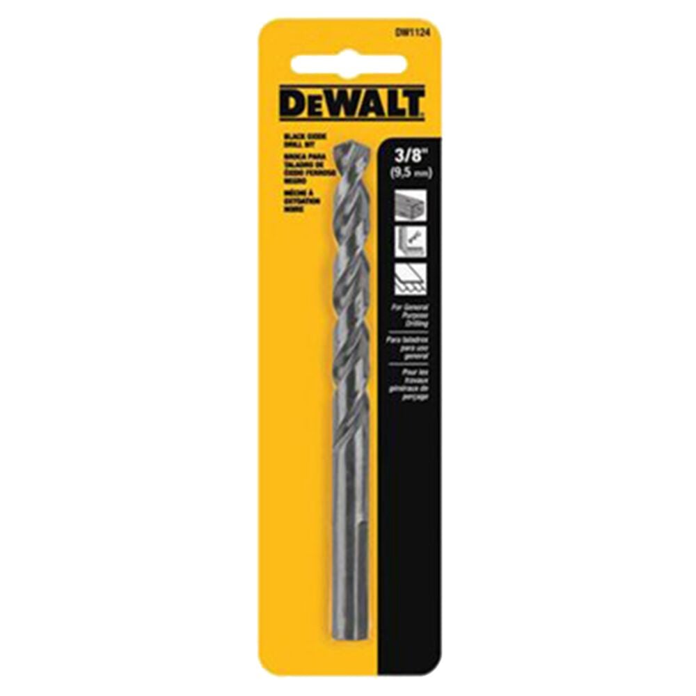 image of Black Oxide Drill Bit, 3/8 in