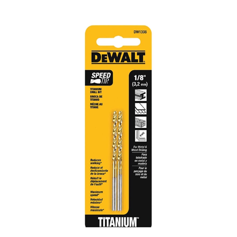 image of Titan Split Point Drill Bit, 1/8 in