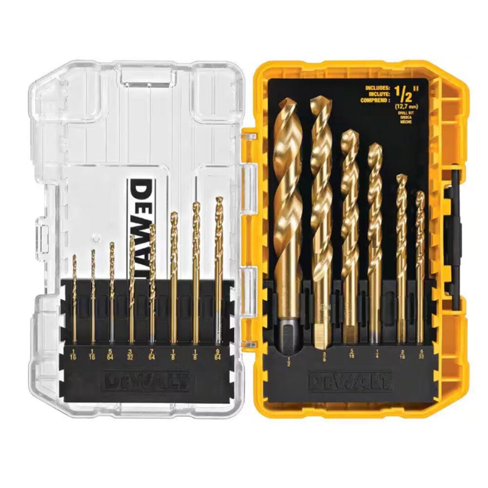 image of Impact Ready Titanium Drill Bit Set, 14 pc