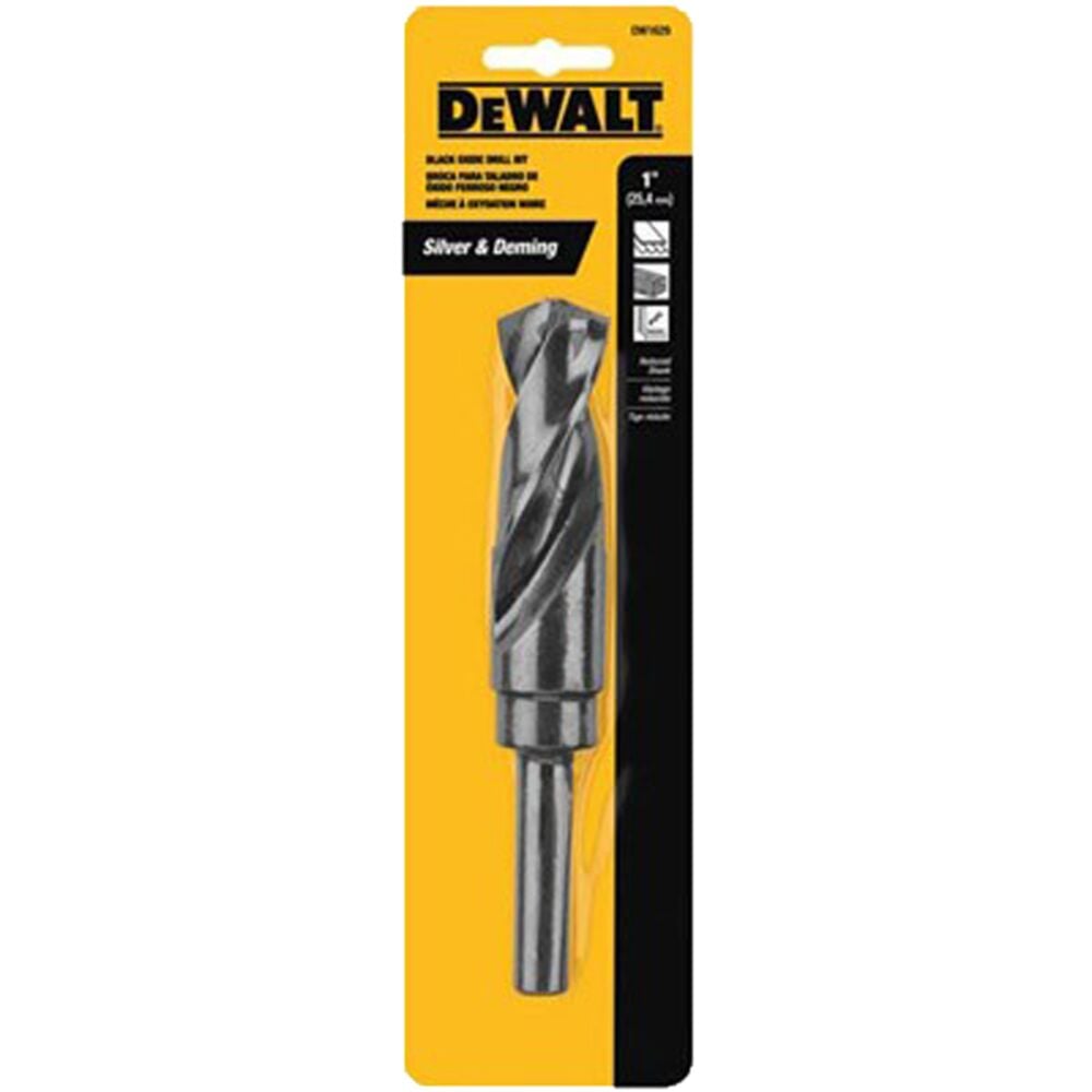 image of Reduced Shank Black Oxide Drill Bit, 1 in