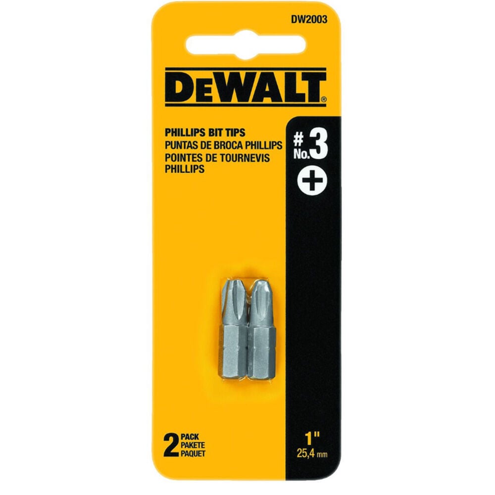 image of #3 Phillips Bit Tip, 2 pc