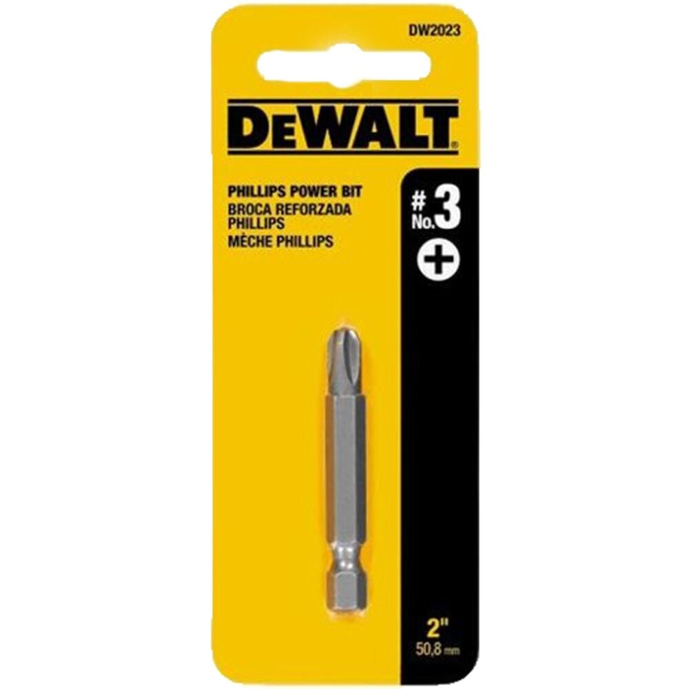 image of Phillips Screwdriver Insert Bit, #3, 2 in