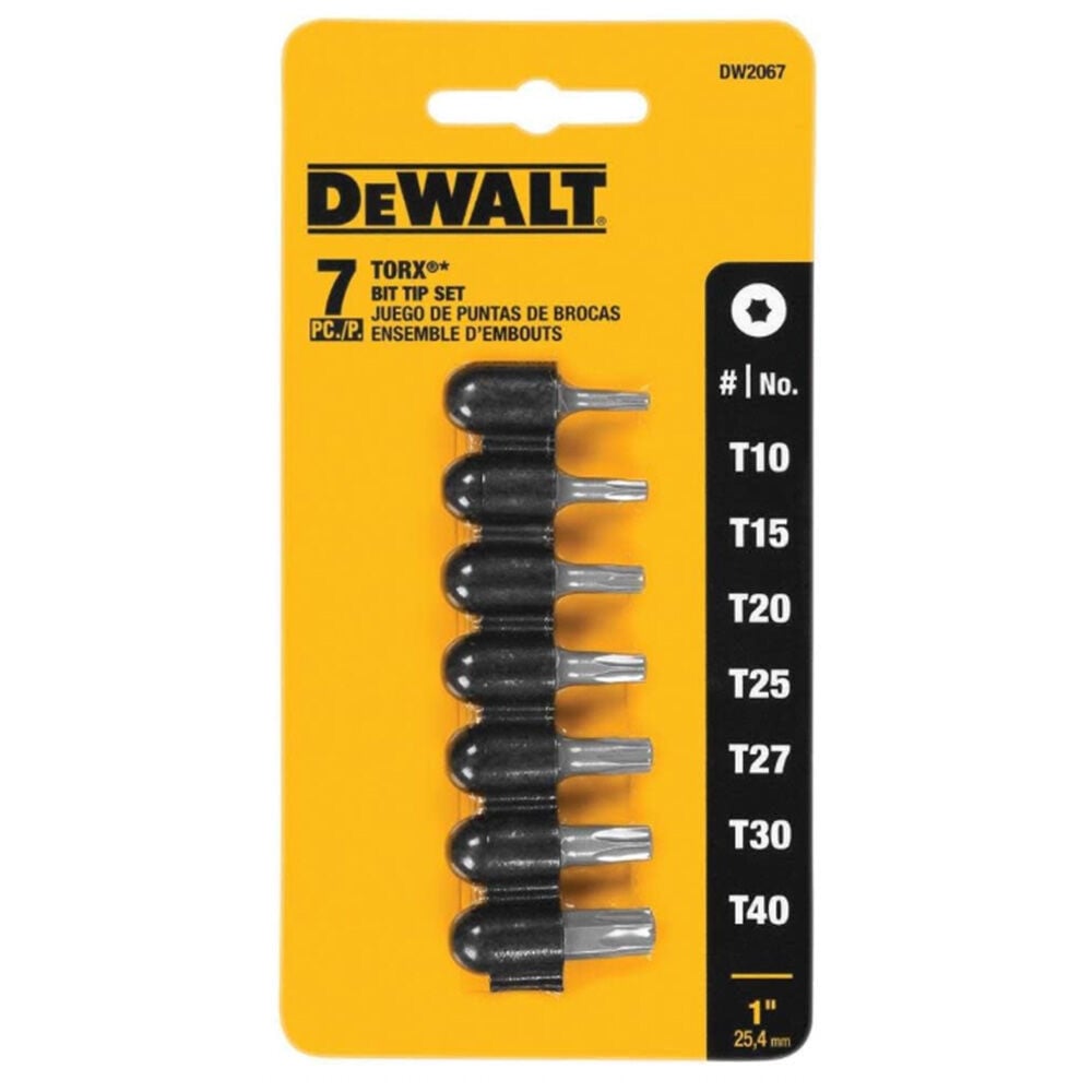 image of TORX Insert Bit Set, 7 pc