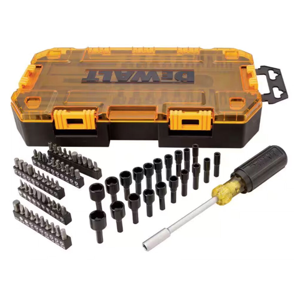 image of 1/4 in Multi-Bit and Nut Driver Set, 70 pc