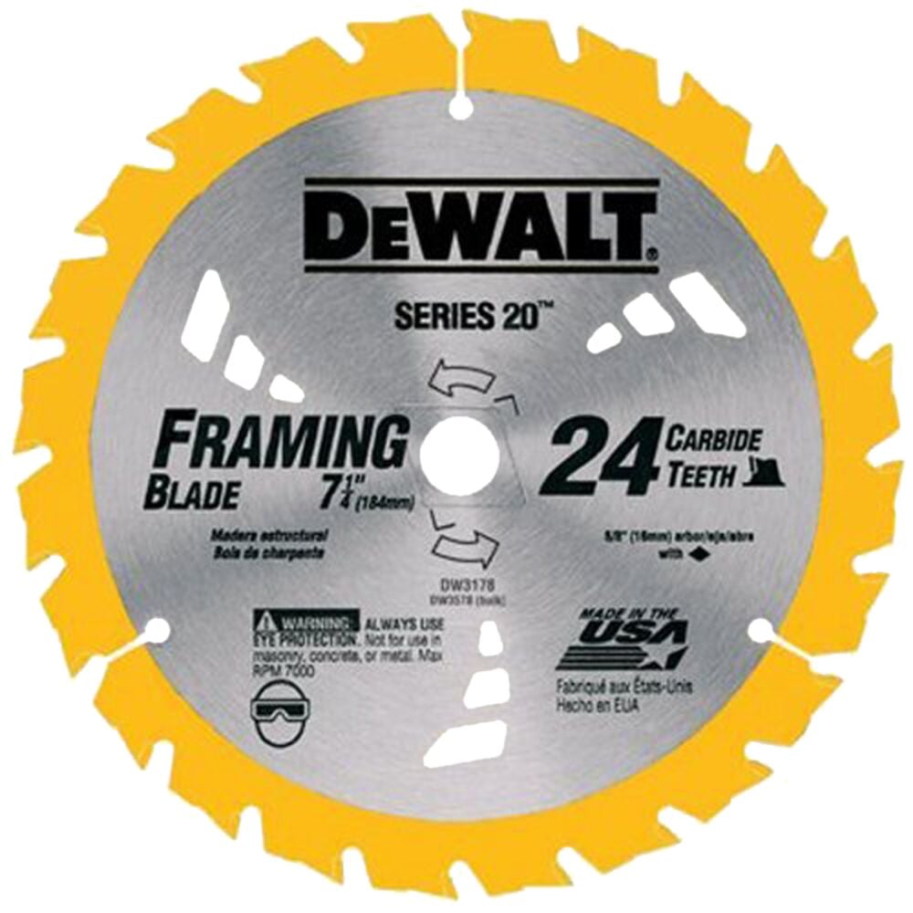 image of Blade, Thin Kerf, 24 Teeth, 7 1/4 in