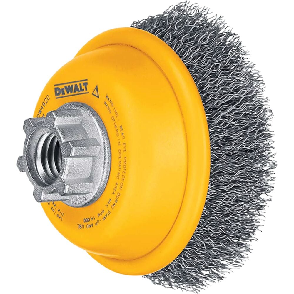 image of Carbon Crimped Wire Cup Brush, 3 in