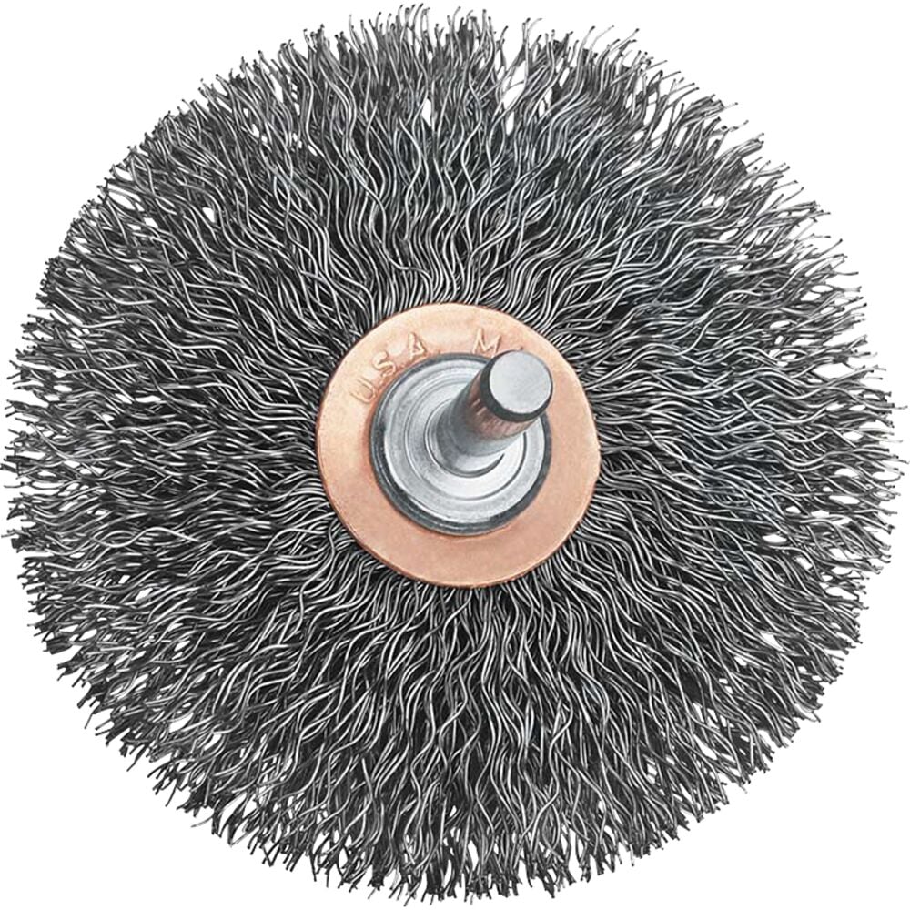 image of Carbon Crimped Wire Wheel, 3 in