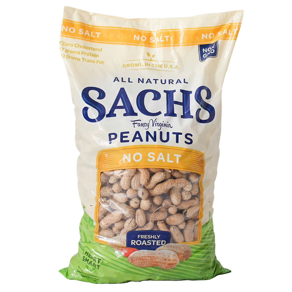 image of Freshly Roasted Unsalted in Shell Peanuts, 3 lb