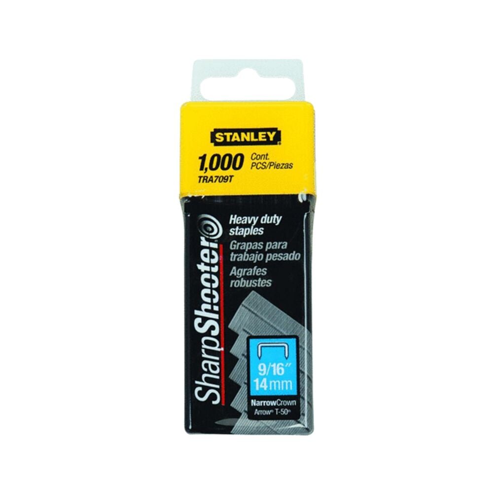 image of Heavy Duty Staples, 9/16 in, 1000 count