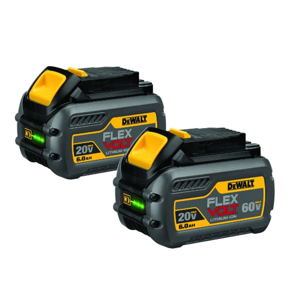 image of Flexvolt 20/60V Max 6.0 Ah Battery 2 Pack