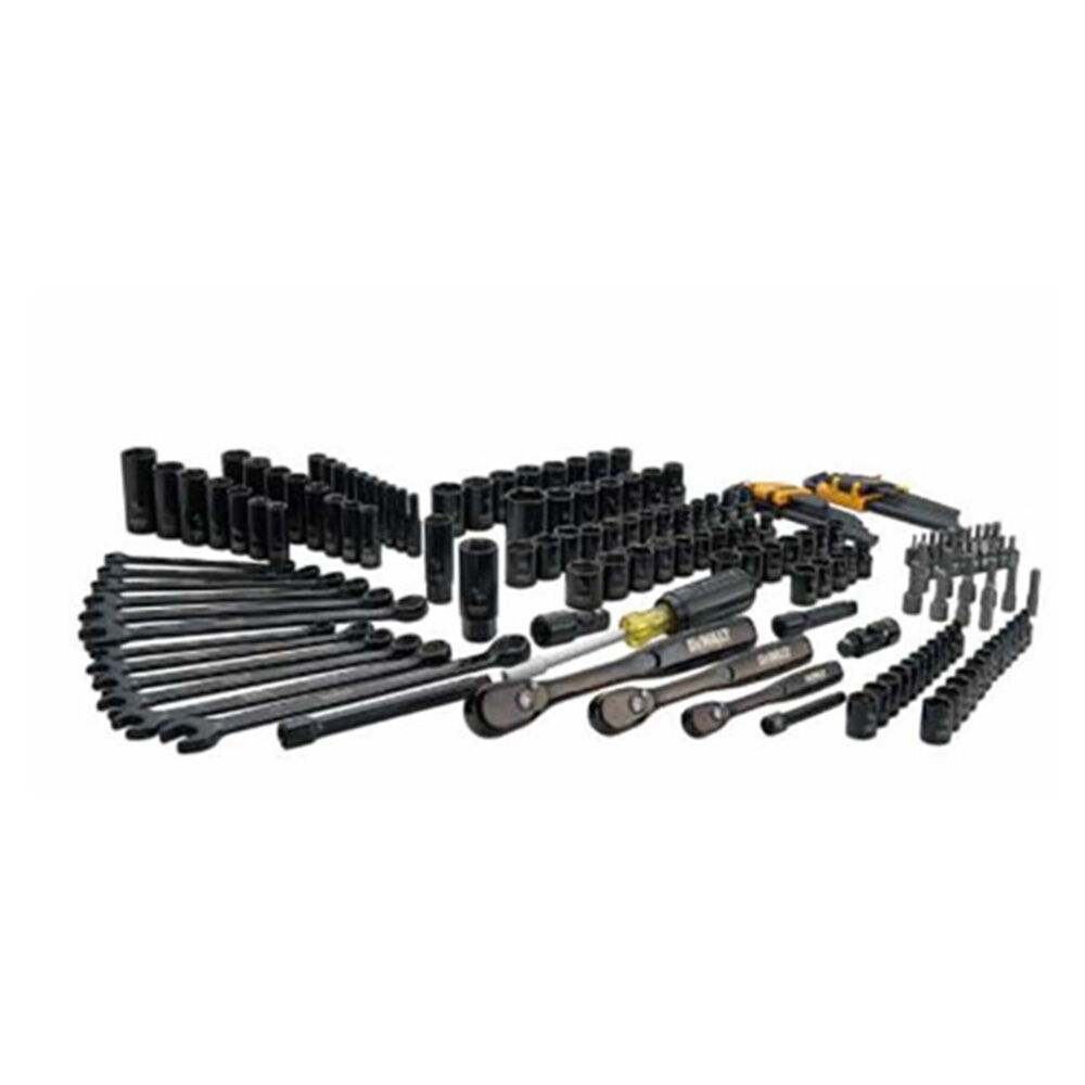 image of 181-Piece Black Chrome Mechanics Tool Set