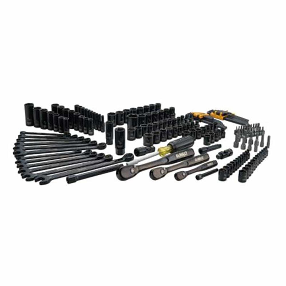 image of Black Chrome Mechanics Tool Set- 181 pc