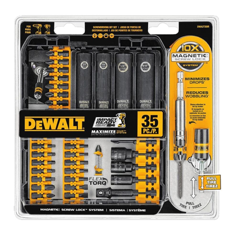 image of 35 Piece Flextorq Impact Ready Screwdriving Bit Set
