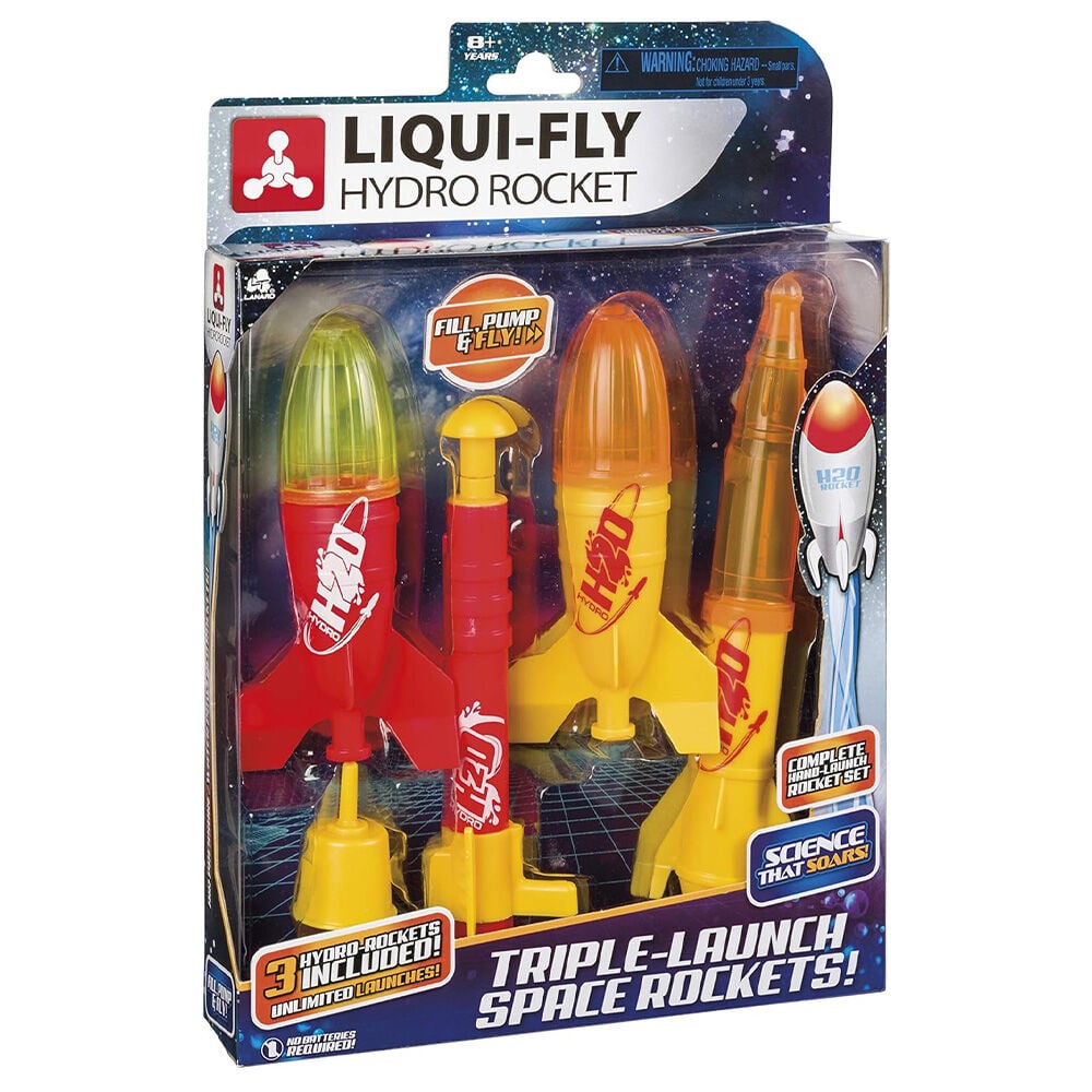 image of Toy Rockets- Toysmith, 5.5 in, 3 pk