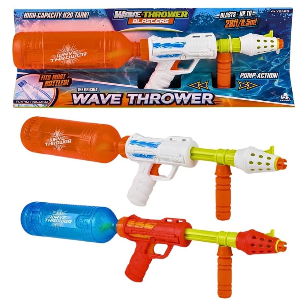 image of Lanard Sizzlin' Cool Wave Thrower Water Blaster- Assorted, Style May Vary