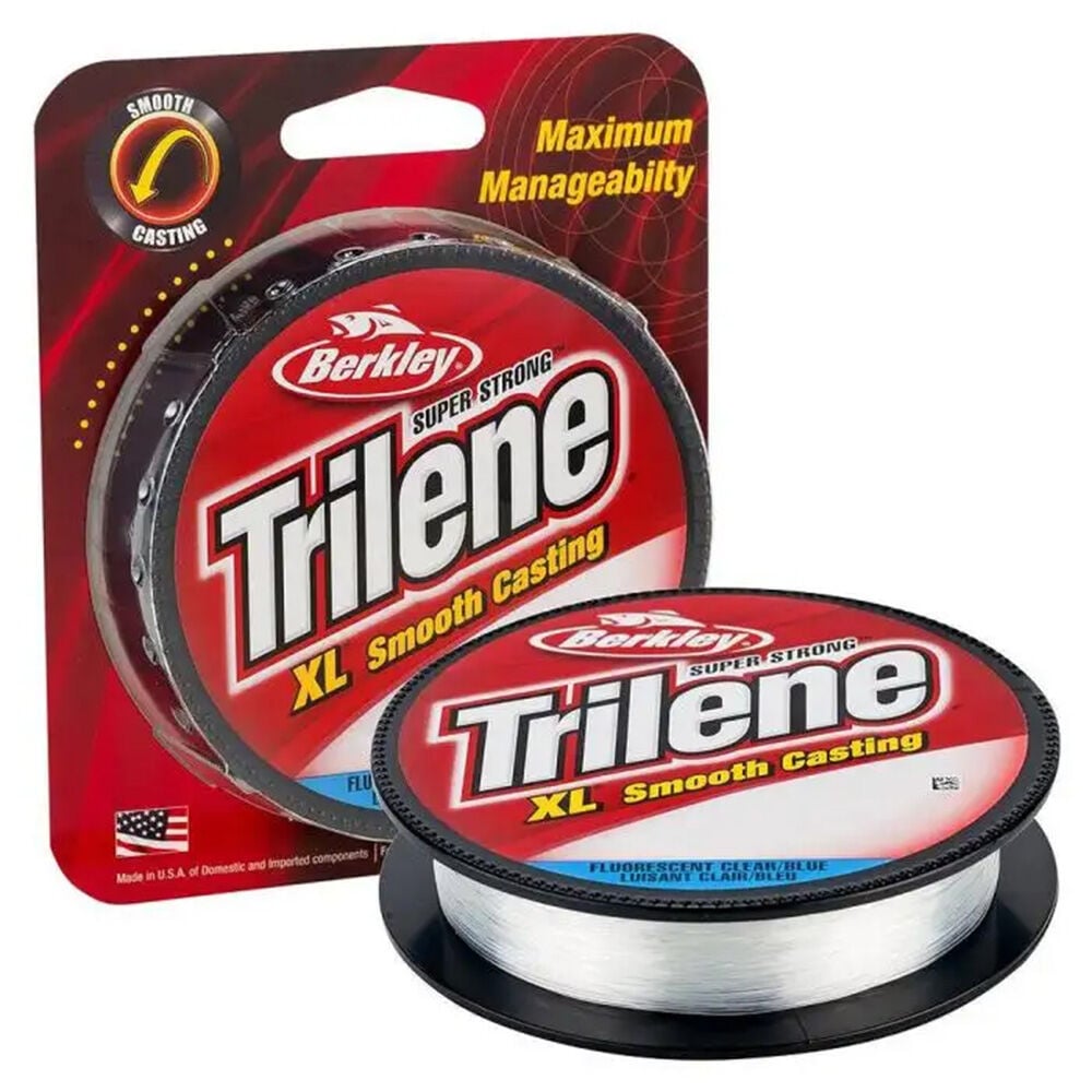 image of Trilene XL 4-lb Clear Fishing Line, 330 Yards