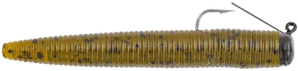image of Green Pumpkin Weedless Ned Rig Fishing Lure, 1/16 oz, 4 pk