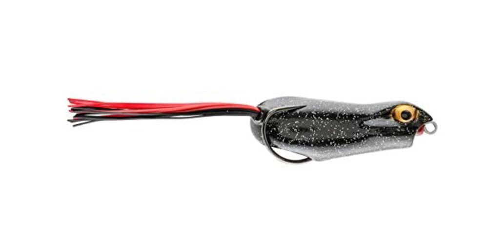 image of Kroak Frog Fishing Lure, 2.5 in, Black