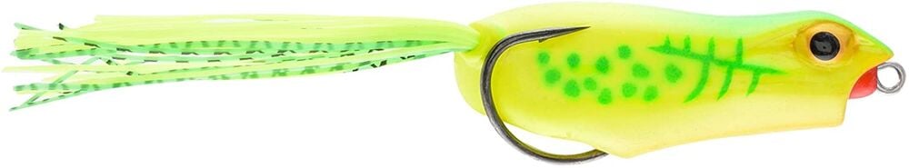 image of Kroak Frog Fishing Lure, 2 in, Banana/Lime