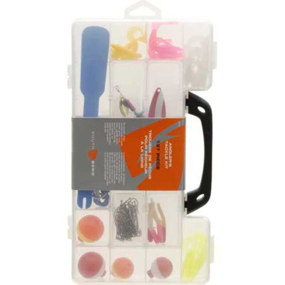 image of 137-Piece Deluxe Fishing Tackle Kit