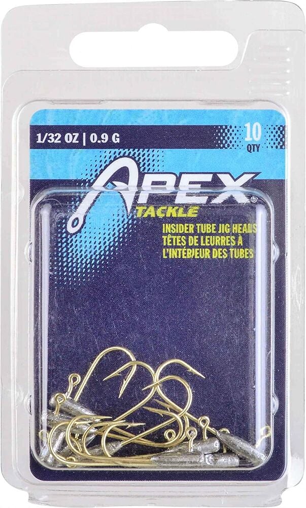 image of Insider Tub Jig Heads, 1/32 oz, 10 ct