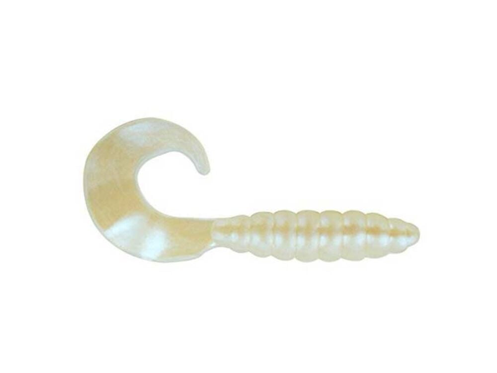 image of Hi-Lite Blue 3 in Curly Tail Grub Fishing Lure, 10 pk
